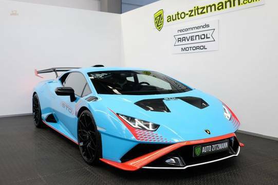 Lamborghini STO Carbon Blue