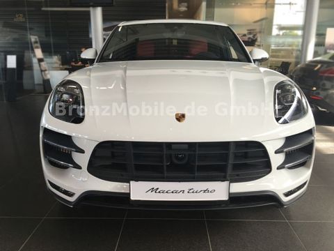 Porsche Macan Turbo Weiß Automatik