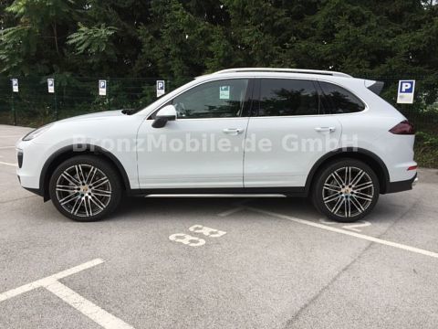 Porsche Cayenne S Diesel Weiß Metallic