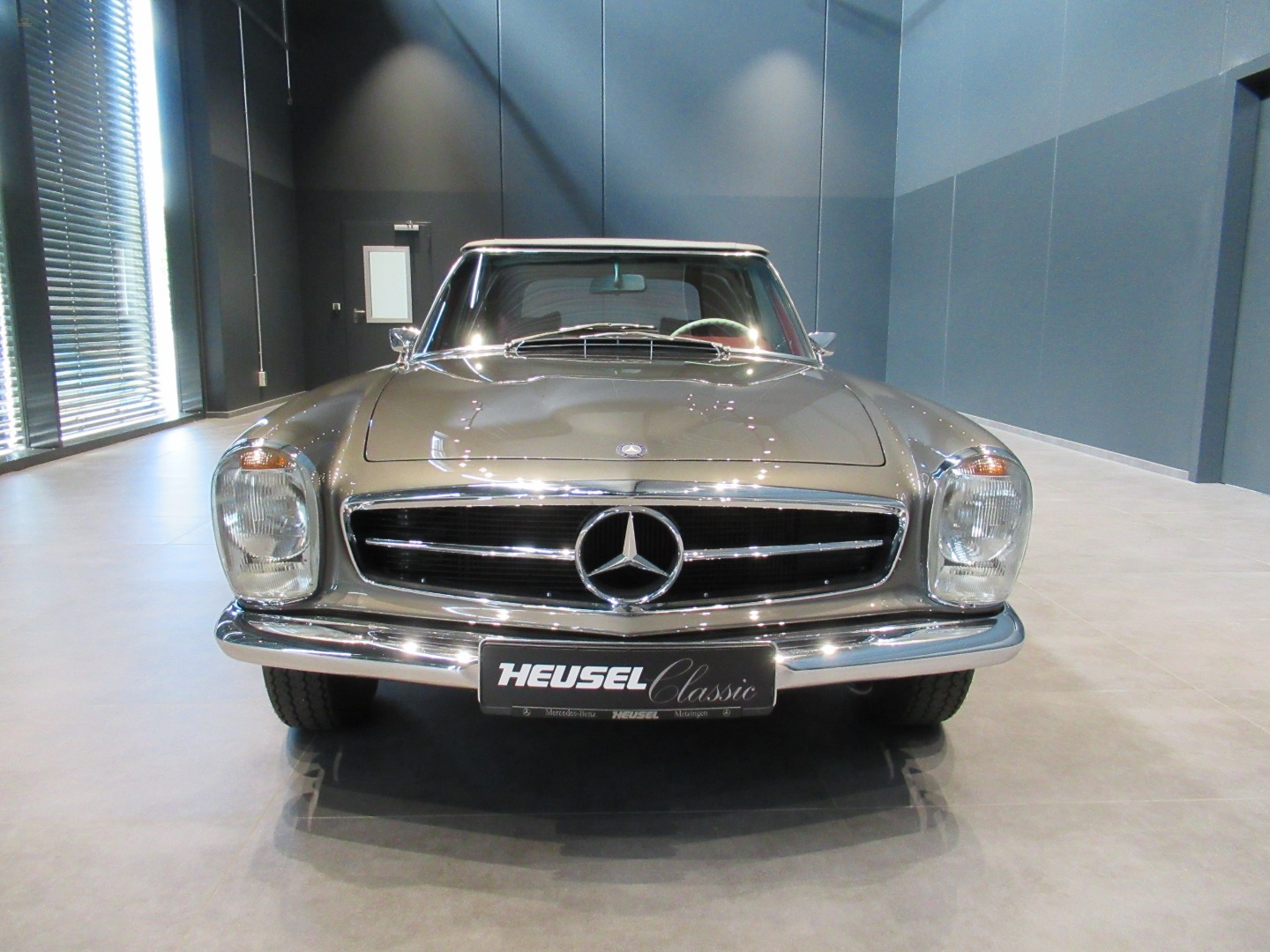 Starktonhorn verchromt (mittlerer Ton), 280SL Mercedes-Benz w113 Pagode