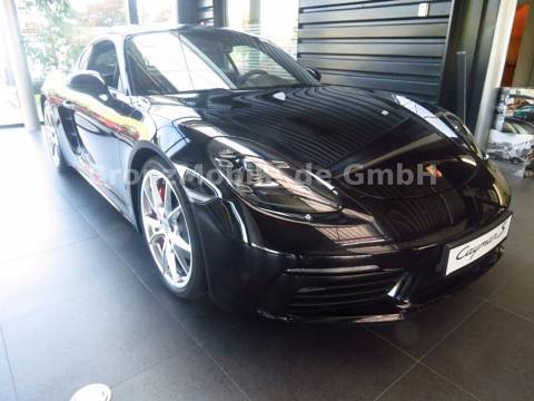 Porsche 718 Cayman S Schwarz Automatik