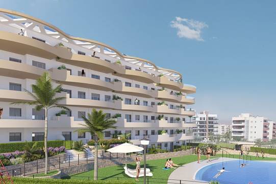 Penthouse-Wohnung mit 2 Schlafzimmern in Strandnähe von Los Arenales del Sol