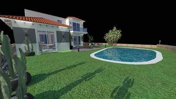 Villa with garden and pool