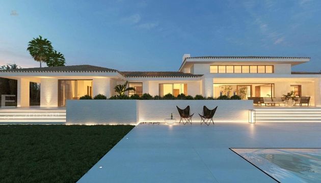 Luxus-Villa in Benalmadena Pueblo