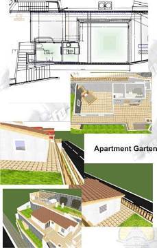 Apartment im Garten.