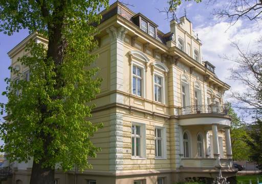 Historische Villa mit Studie für Ausbauprojekt in absoluter Ruhelage