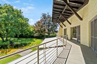 Der Gartenseitige Balkon