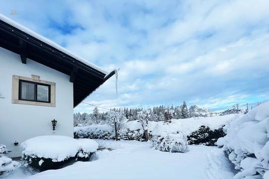 Der Blick auf den Wilden Kaiser