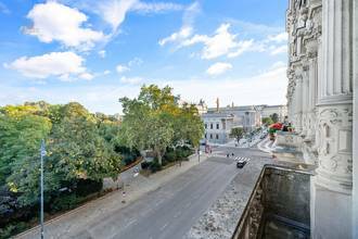 Blick vom Balkon Richtung Parlament
