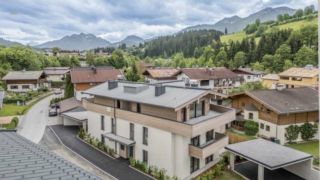 KITZIMMO-hochwertige Wohnung mit Bergblick - Immobilien Fieberbrunn.