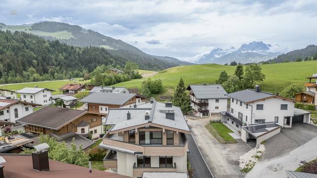 KITZIMMO-hochwertige Wohnung mit Bergblick - Immobilien Fieberbrunn.