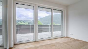 KITZIMMO-LuxuriÃ¶ses Neubau-Penthouse mit Kaiserblick kaufen - Immobilien Kirchdorf.
