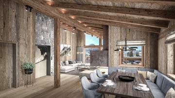 KITZIMMO-Exklusives Neubau-Penthouse mit Ski/in-Ski/out - Immobilien Kirchberg.