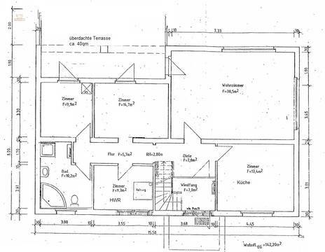 Grundriss Haupthaus EG