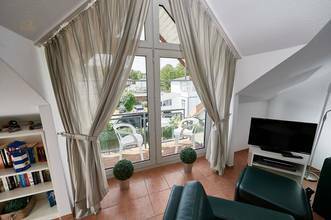 Blick auf den Balkon