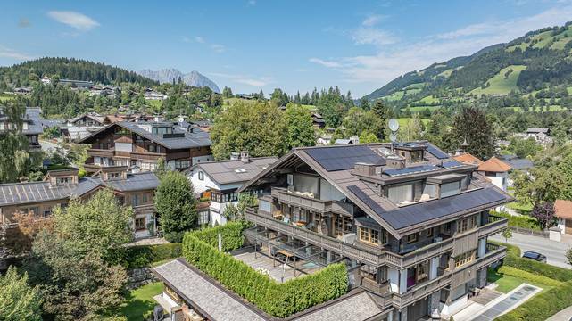 KITZIMMO-Luxuswohnung mit Pool in zentraler Toplage - Immobilien KitzbÃ¼hel.