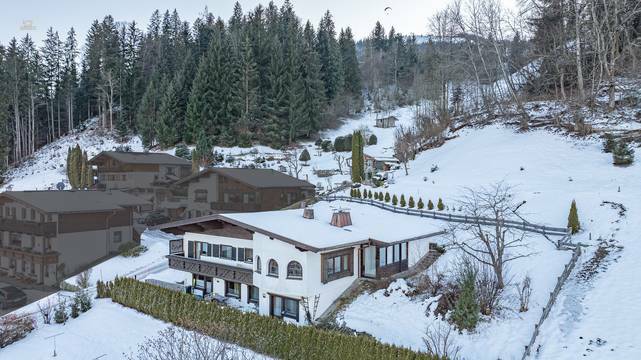 KITZIMMO-GrundstÃ¼ck in Toplage mit Baugenehmigung fÃ¼r 2 Luxusvillen kaufen - Immobilien Ellmau.