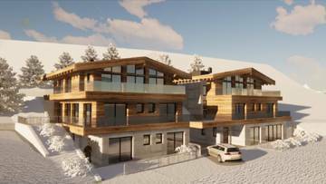 KITZIMMO-GrundstÃ¼ck in Toplage mit Baugenehmigung fÃ¼r 2 Luxusvillen kaufen - Immobilien Ellmau.