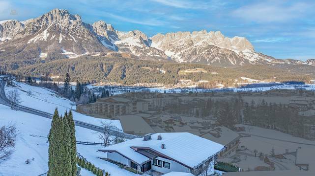 KITZIMMO-GrundstÃ¼ck in Toplage mit Baugenehmigung fÃ¼r 2 Luxusvillen kaufen - Immobilien Ellmau.