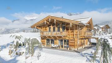 KITZIMMO-Zwei Luxuschalets mit Panoramablick in Top-Ruhelage kaufen - Immobilien Steinberg Tirol.