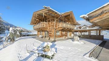 KITZIMMO-Zwei Luxuschalets mit Panoramablick in Top-Ruhelage kaufen - Immobilien Steinberg Tirol.