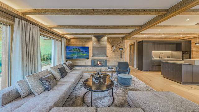KITZIMMO-Luxuswohnung mit Pool in Toplage kaufen - Immobilie Jochberg.