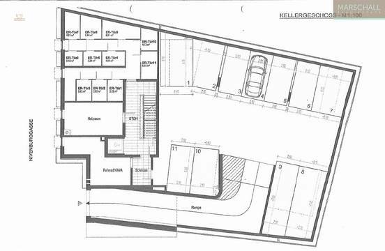 Garagen- Kellerplan