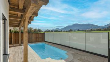 KITZIMMO-Luxuschalet mit Pool und Kaiserblick - Immobilien Ellmau.