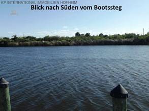 Blick vom Bootssteg