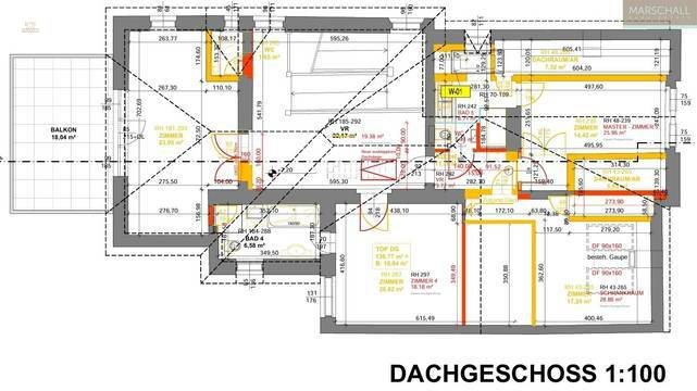 Plan DachgeschoÃ