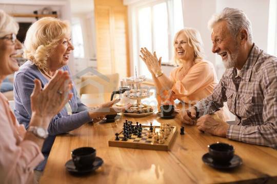 Gemeinschaftsraum kommunikativer Treffpunkt - Symbolfoto