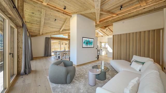 KITZIMMO-Luxuspenthouse sonniger Toplage mit Panorama-Ausblick - Immobilien Brixen.