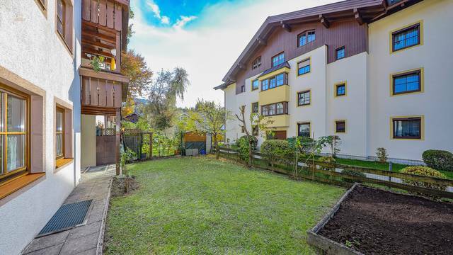 KITZIMMO-Gartenwohnung in zentraler Ruhelage kaufen - Immobilien Kirchberg.