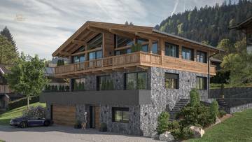 KITZIMMO-Neubau-Luxusvilla mit Kaiserblick in Toplage kaufen - Immobilien Going.