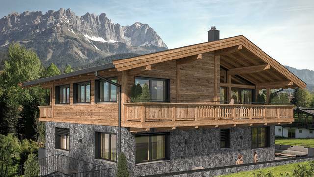 KITZIMMO-Neubau-Luxusvilla mit Kaiserblick in Toplage kaufen - Immobilien Going.