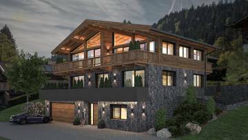 KITZIMMO-Neubau-Luxusvilla mit Kaiserblick in Toplage kaufen - Immobilien Going.