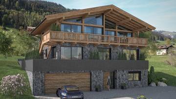 KITZIMMO-Neubau-Luxusvilla mit Kaiserblick in Toplage kaufen - Immobilien Going.