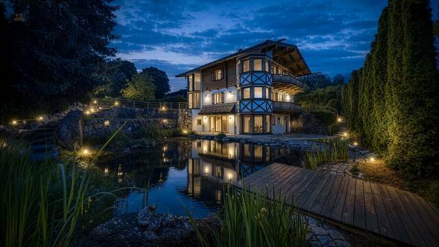 KITZIMMO-Exklusive Luxusvilla mit Freizeitwohnsitz auf der Bichlalm - Immobilien KitzbÃ¼hel.