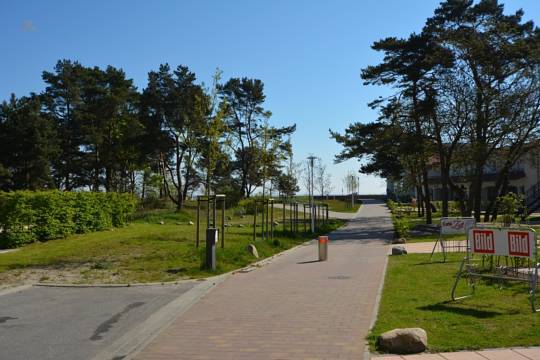 Weg zum Strand