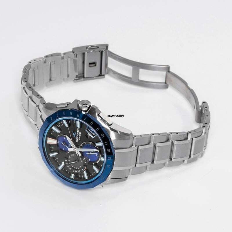 Herando - Casio Oceanus OCW-G2000RA-1AJF - Oceanus SOLAR Blue Dial Titanium  Men's Watch </h1>