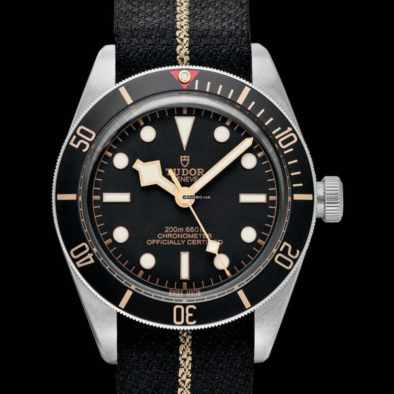 Herando - Tudor Black Bay Fifty-Eight 79030N-0003 - New Tudor Black Bay  Fifty-Eight Baselworld 2018 Steel Automatic Black Dial M </h1>