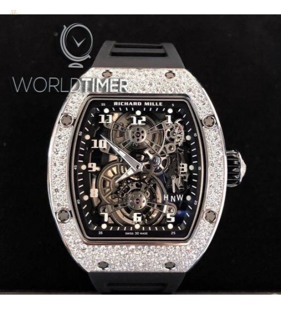 Richard mille white diamond sale