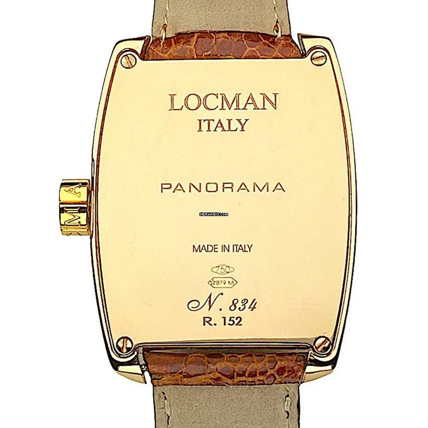 Herando - Locman ITALY Panorama XL 18K GOLD Ref.152 Automatic Men's