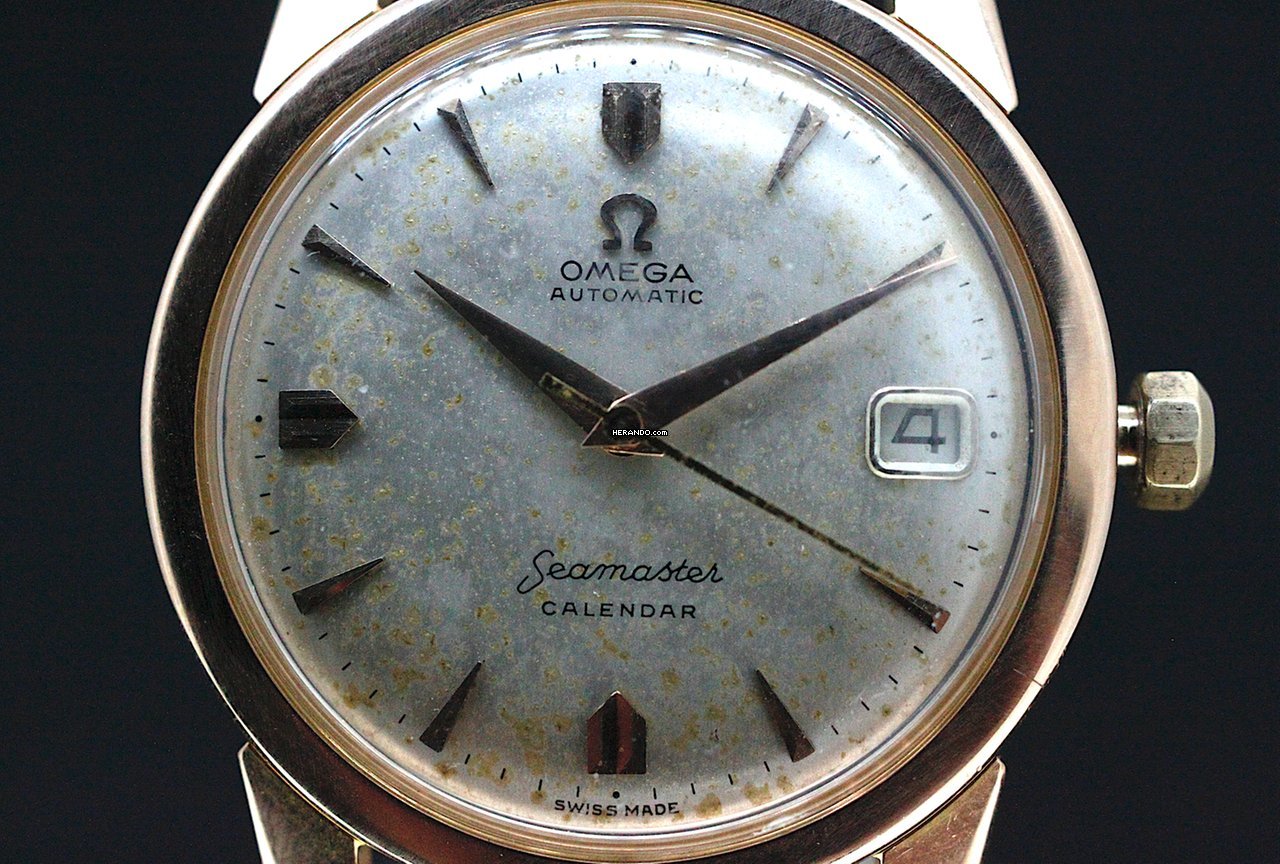 1956 Omega Sea 503~ SC~Rice 即決 master Calendar Watch~2849 