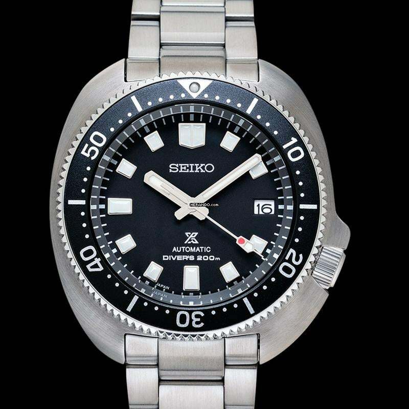 Herando Seiko Prospex SBDC109 Prospex Automatic Black Dial Stainless Steel Men s Watch h1