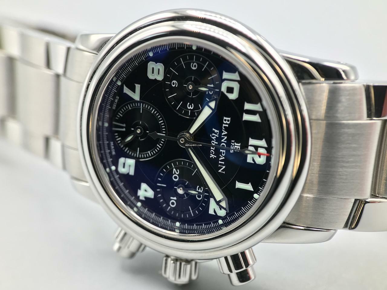 Herando Blancpain L man Fly Back Chronograph 34mm