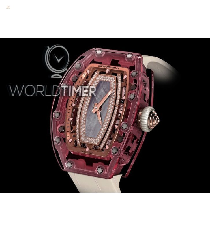 Herando Richard Mille NEW RM 07 02 Pink Sapphire Automatic