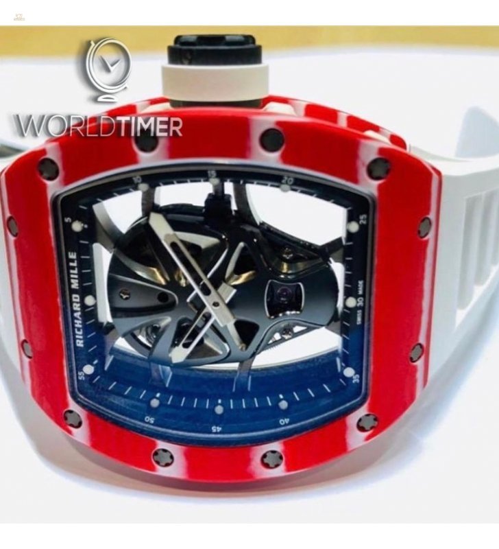 Herando Richard Mille NEW LIMITED 18 PIECE RM 52 06 Mask Red