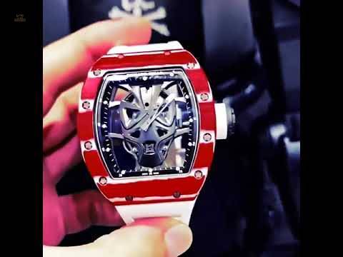 Herando Richard Mille NEW LIMITED 18 PIECE RM 52 06 Mask Red