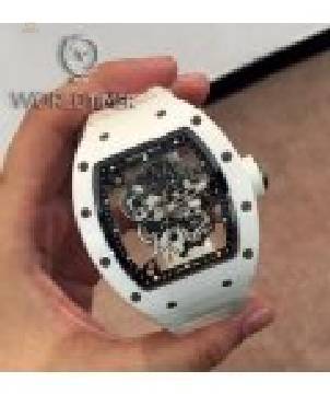 Herando Richard Mille NEW RM 055 Bubba Watson White Manual